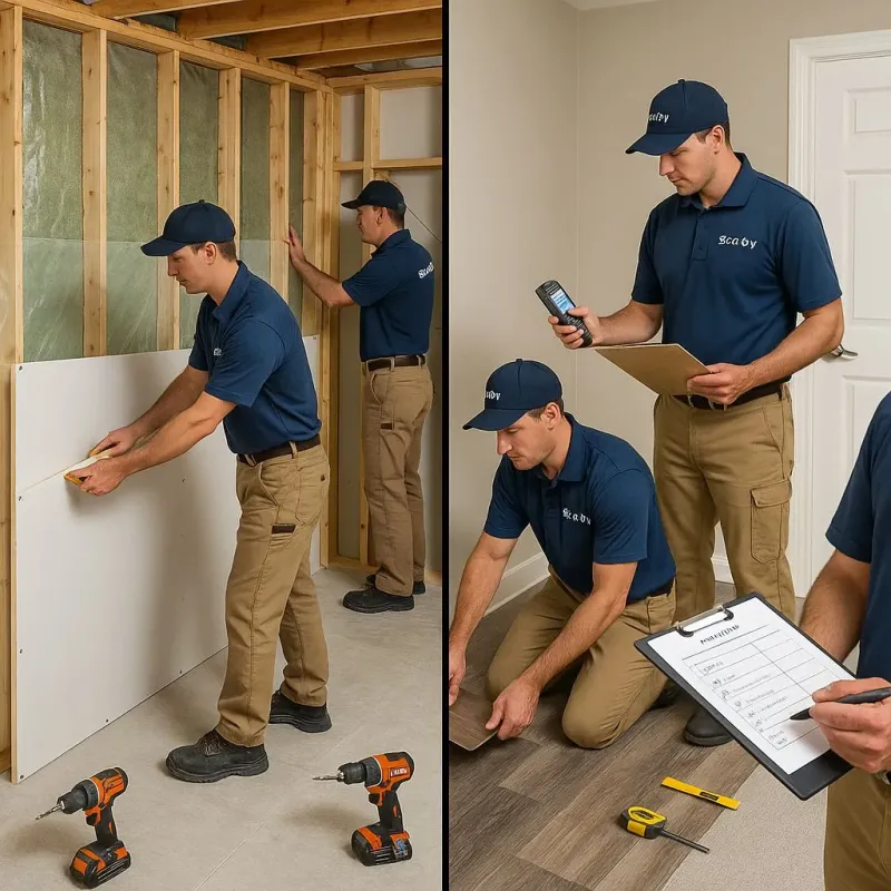 Repairs and Reconstruction process in Marion, MS